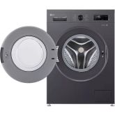 LG F4X1009NMK 9kg 1400 Spin Washing Machine - Slate Grey