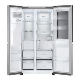 LG GSXE91BSAD Side By Side 91.3cm Non Plumbed - Fridge Freezer - Brushed Steel