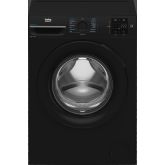 Beko BMN3WT3841B 8kg 1400 Spin RecycledTub Washing Machine - Black