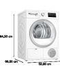 Bosch WTN83203GB 8kg Condenser Tumble Dryer - White