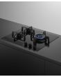 60cm Black Glass Gas Hob by Fisher & Paykel CG603DNGGB4