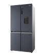 Haier HCR5919EHMB 90cm 60/40 Frost Free American Fridge Freezer - Brushed Black