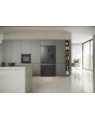 Haier HCR5919EHMB 90cm 60/40 Frost Free American Fridge Freezer - Brushed Black