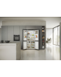 Haier HCR5919EHMB 90cm 60/40 Frost Free American Fridge Freezer - Brushed Black