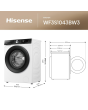 Hisense WF3S1043BW3 10.5kg 1400 Spin Washing Machine