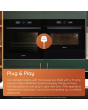 Hotpoint HO278PXUK 60cm Built-In Electric Oven Silver