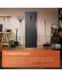 Hotpoint HPK26413XR6UKE 59.5cm 70/30 Fridge Freezer Black Steel