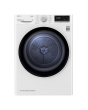 LG FDV709W 9kg Tumble Dryer White