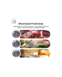 LG GBBW322CPY 69.7cm Total No Frost Freezer Silver