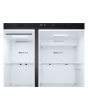 LG GSLC40EPPE 91.3cm 50/50 Total No Frost American Fridge Freezer - Matte Black