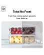 LG GSLC40EPPE 91.3cm 50/50 Total No Frost American Fridge Freezer - Matte Black
