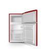 Montpellier MAB2035ER 45.3cm Low Frost Undercounter Retro Fridge Freezer - Red