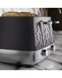 Morphy Richards 243020 Cassini 4-Slice Toaster Moonless Night - Black