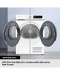 Samsung DV90CGC0A0AEEU 9kg Heat Pump Tumble Dryer - White