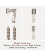 Shark HD436SLUK FlexStyle Air Styler & Hair Dryer for Straight & Wavy Hair - 4 Attachments - Stone