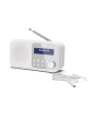 Sharp DR-P420 WH Tokyo Portable Digital Radio - White