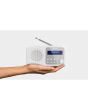 Sharp DR-P420 WH Tokyo Portable Digital Radio - White