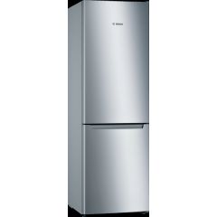 Bosch KGN33NLEAG 60cm 60/40 Frost Free Fridge Freezer - Stainless Steel