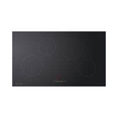 Fisher & Paykel 90cm Induction Hob in Black Glass