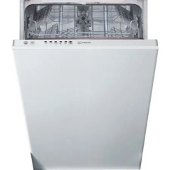 Indesit DSIE2B10UKN Built-In Slimline Dishwasher