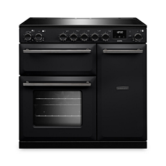 Rangemaster AURA90EIP 90cm Induction Range Cooker Black
