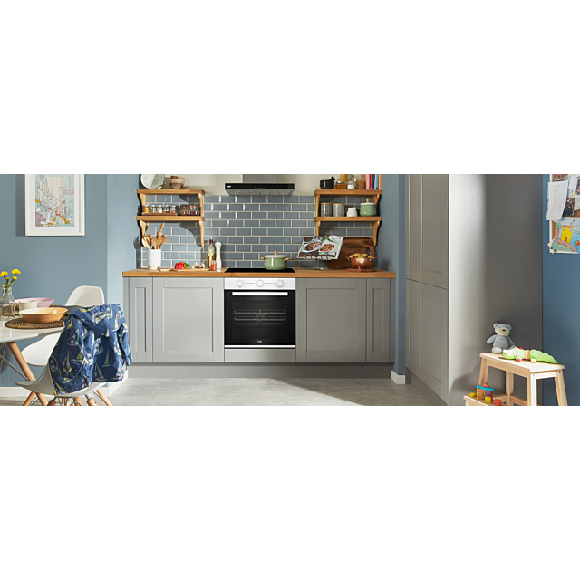 Beko CIFY71W AeroPerfect CIFY71W 60cm Built in RecycledNet Single Fan Oven - White