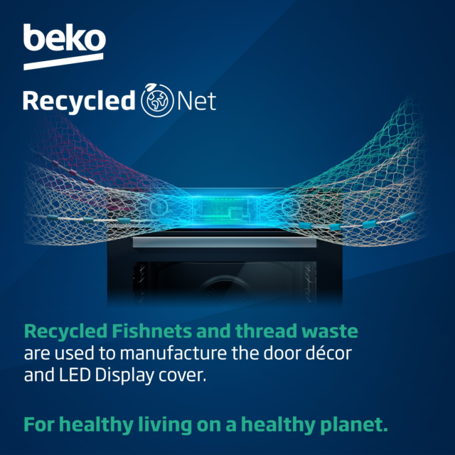 Beko CIFY71W AeroPerfect CIFY71W 60cm Built in RecycledNet Single Fan Oven - White