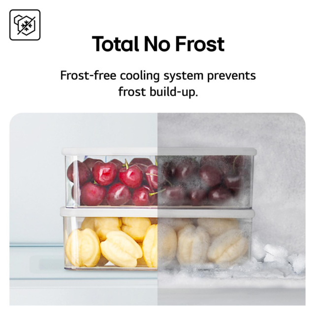 LG GSLC40EPPE 91.3cm 50/50 Total No Frost American Fridge Freezer - Matte Black