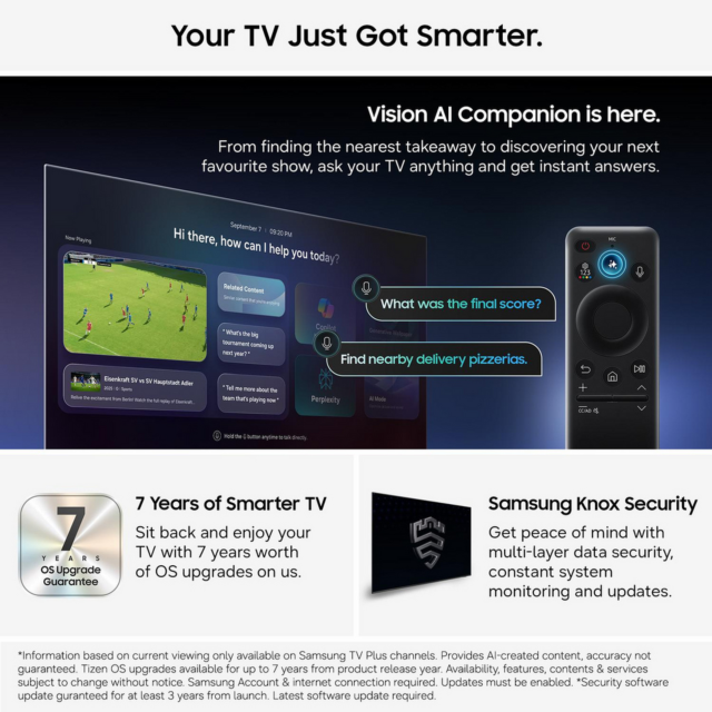 Samsung QE32Q5FAAUXXU 32inch QLED Smart TV 2Full HD