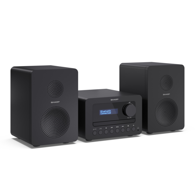 Sharp XL-B520D DAB+ Hi-Fi Micro System  - Black