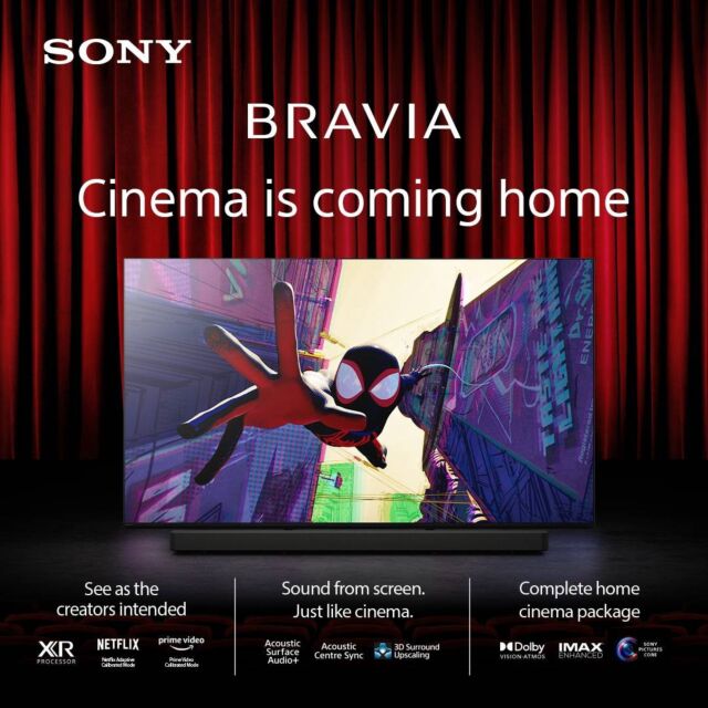 Sony K77XR80PU 77inch 4K OLED TV