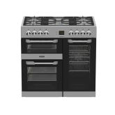 Leisure CS90F530X 90cm Dual Fuel Range Cooker - Stainless Steel